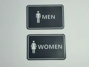 Cartel para Aseo y Baño