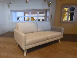 Sylvanian Miniature Couch, sofa 1:12 scale
