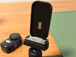 适用于dji osmo nano竖向拍摄磁吸支架|兼容官方帽夹/吸盘