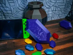 Zelda Rupee Nintendo Switch Game Holder