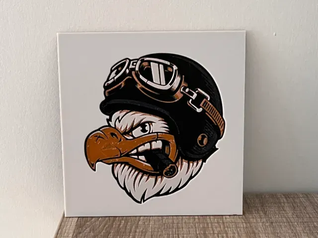 Aigle ou Faucon casqué