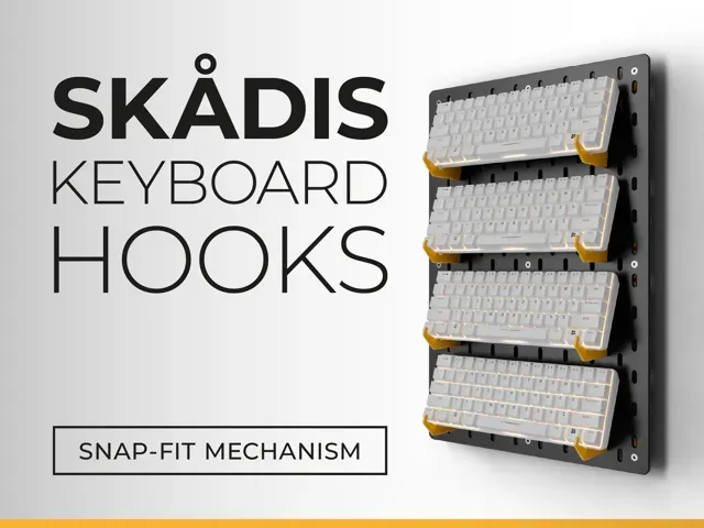 IKEA Skadis Keyboard Hooks - Snap Lock! — Фото 2 из 5