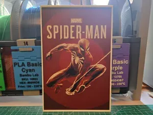 Marvel's Spider-Man Game Poster - Hueforge Art