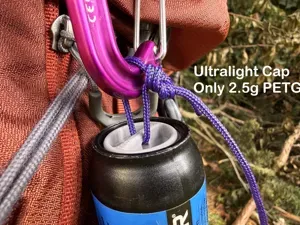 Ultralight Sawyer Filter Drip Cap and Tether Point
