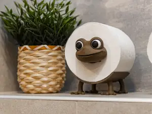 Froggy! - Toilet Paper Holder - FITS ALL!