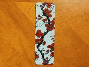 Japanese Cherry Blossom Tree Bookmark - Hueforge