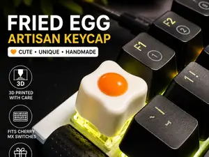 Egg keycap for cherry mx