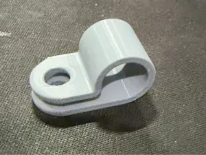 Heavy-Duty 9.5 mm Tube Clip - Secure Pipe Holder