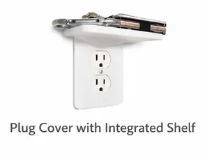 Outlet Cover with Shelf