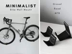 Minimalist Bike Wall Mount