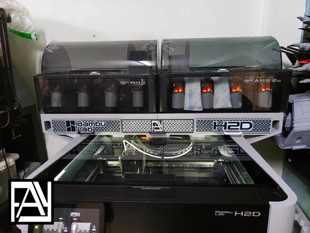 H2 series Dual AMS Riser & Drawers