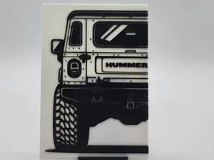 2D Wall Art Hummer H1