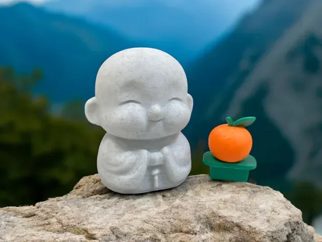 Cute Little Monk