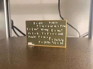Physics school board