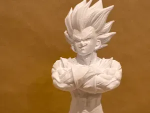 Vegeta Super Sayajin lachend * 25cm * detailliert