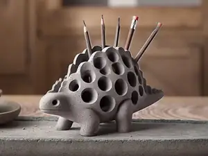 Dinosaur Pen Holder