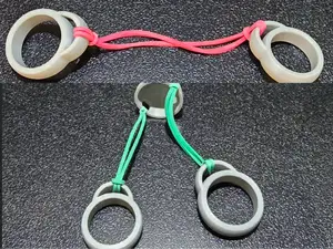 Rubberband Hand Slingshot