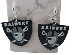 Raiders Earrings