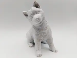 Shiba Inu Head Tilt Puppy Dog Animal Figurine
