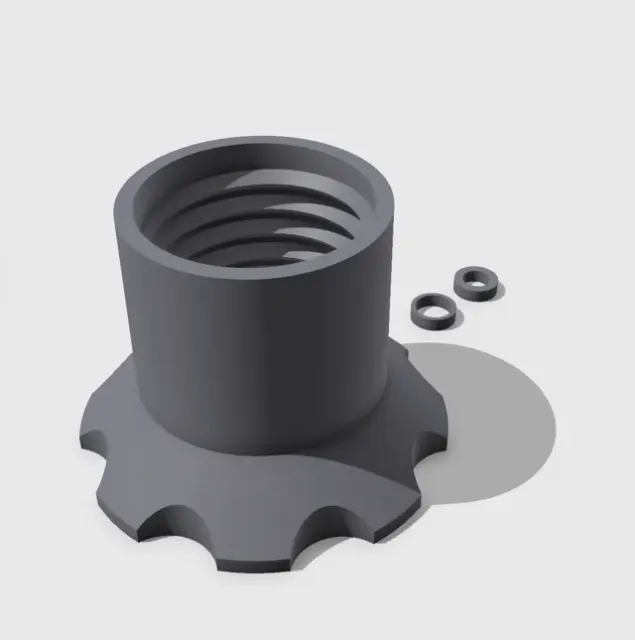 Magnet dust hose connector - 38mm — Image 5 of 8