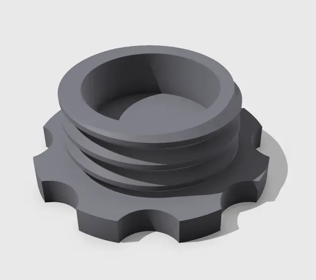 Magnet dust hose connector - 38mm — Image 7 of 8