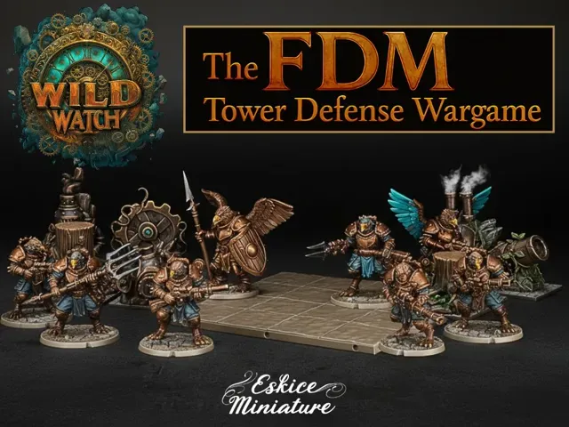 Wild Watch, the FDM Tower Defense Wargame