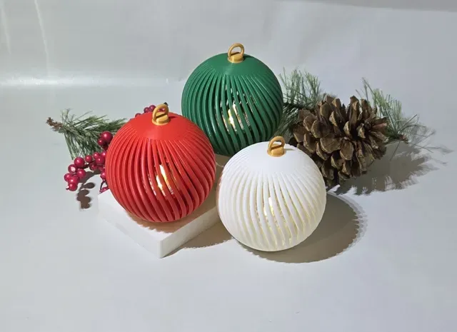 Spiral Christmas Ornament — Image 2 of 11