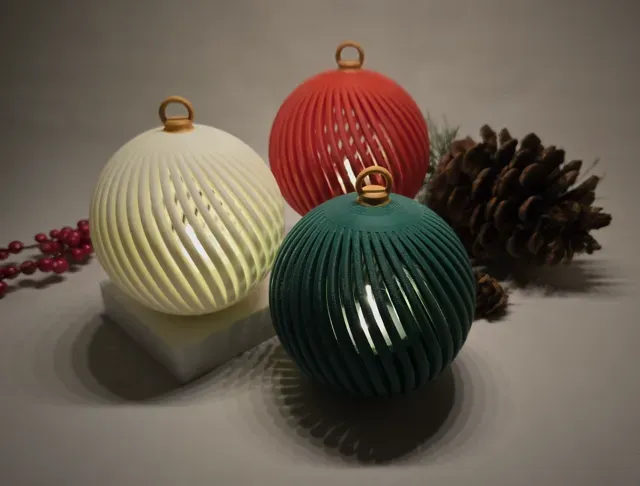 Spiral Christmas Ornament — Image 9 of 11