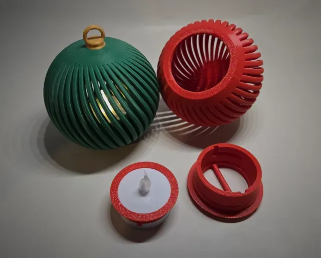 Spiral Christmas Ornament — Image 6 of 11