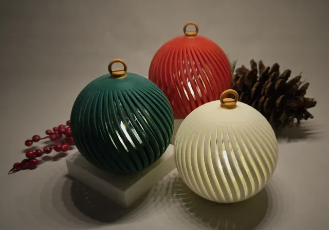 Spiral Christmas Ornament — Image 10 of 11