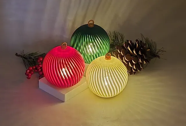 Spiral Christmas Ornament — Image 4 of 11