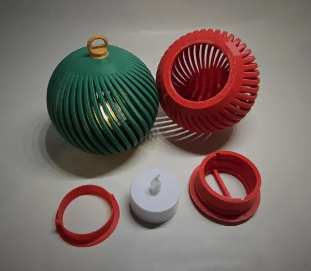 Spiral Christmas Ornament — Image 7 of 11