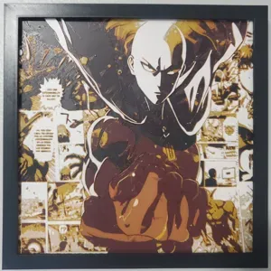 Saitama One Punch Man Anime HueForge