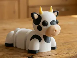 Articulated Cow – Flexible 3D Printed Farm Toy