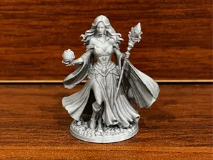 D&D Female Sorcerer
