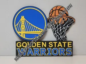 Golden State Warriors Wall or Desk Display