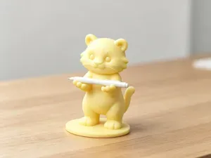 老虎笔架-创意笔筒笔托支架文具架-个性铅笔架创意桌面摆件