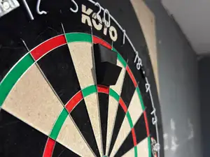 Dartscheibe Wasserwaage