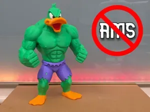 Daffy Duck as Hulk / NO AMS