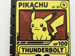 Pikachu A5 notebook cover