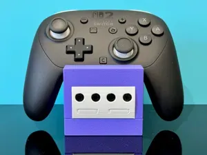 Nintendo Switch Pro controller stand - Gamecube!