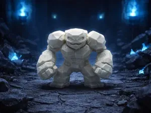 Low Poly Golem