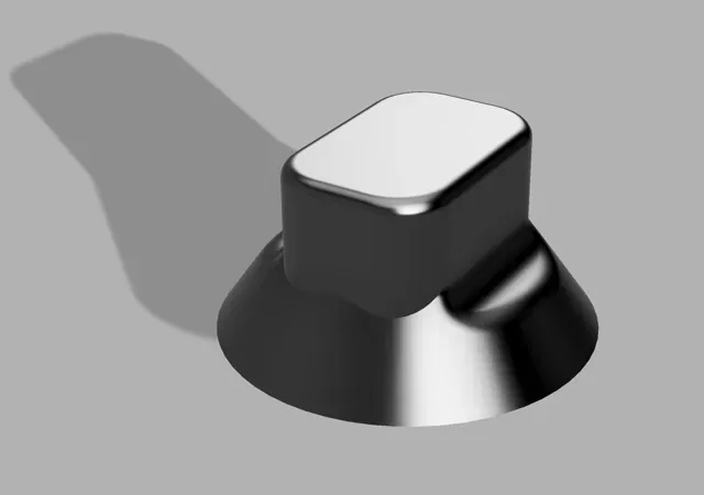 Gas Stove & Oven Control Knob – 6x6 mm Shaft — Фото 3 из 4