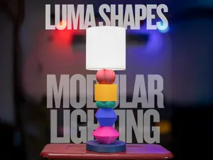 LUMA SHAPES – Modular 3D Printable Lamp System