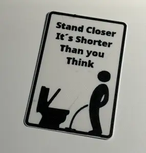 funny Toilet Sign