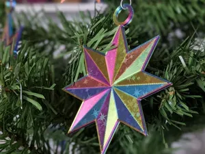 Christmas Octagram Ornaments