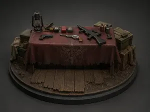 Resident Evil Merchant's Shop| Display Stand