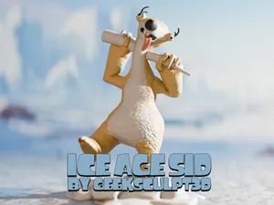 Ice Age Sid the Sloth Figurine
