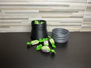 Jar with lid (spiral vase mode)