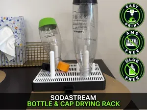 SodaStream Bottle & Cap Drying Rack